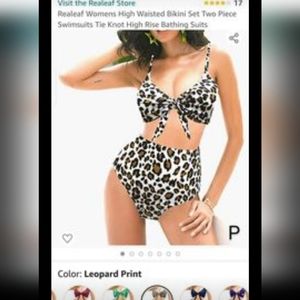 Brand New Realeaf High Waisted Bikini